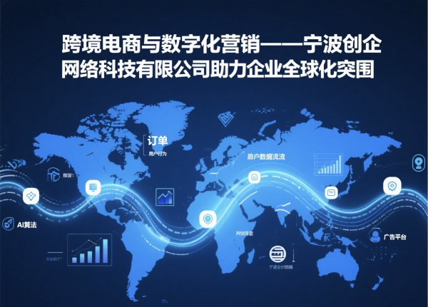 无息外盘配资 跨境电商与数字化营销: 宁波创企网络科技图文解码全球化增长密码